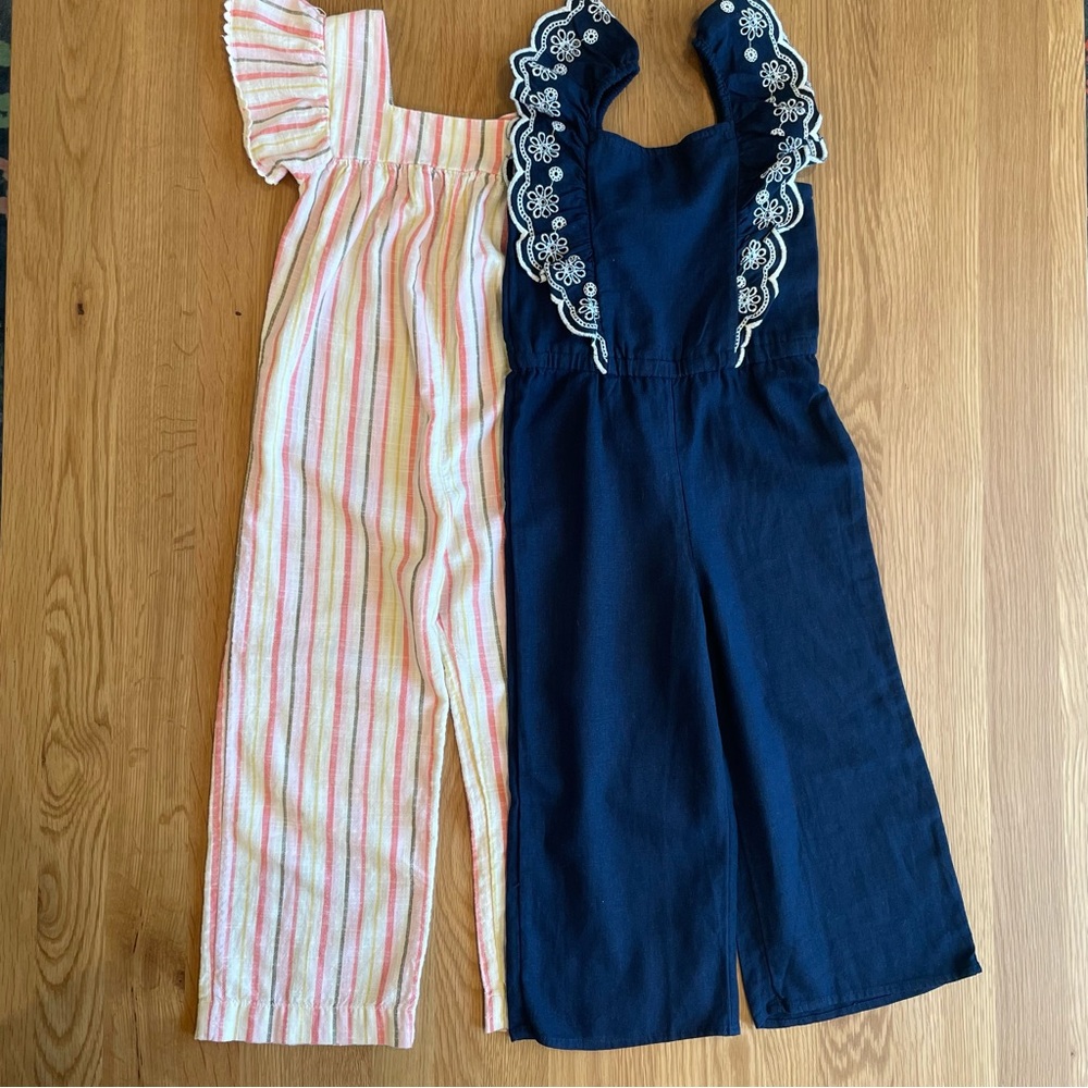 Old Navy girls jumpsuit set of 2. Size: XS(5)